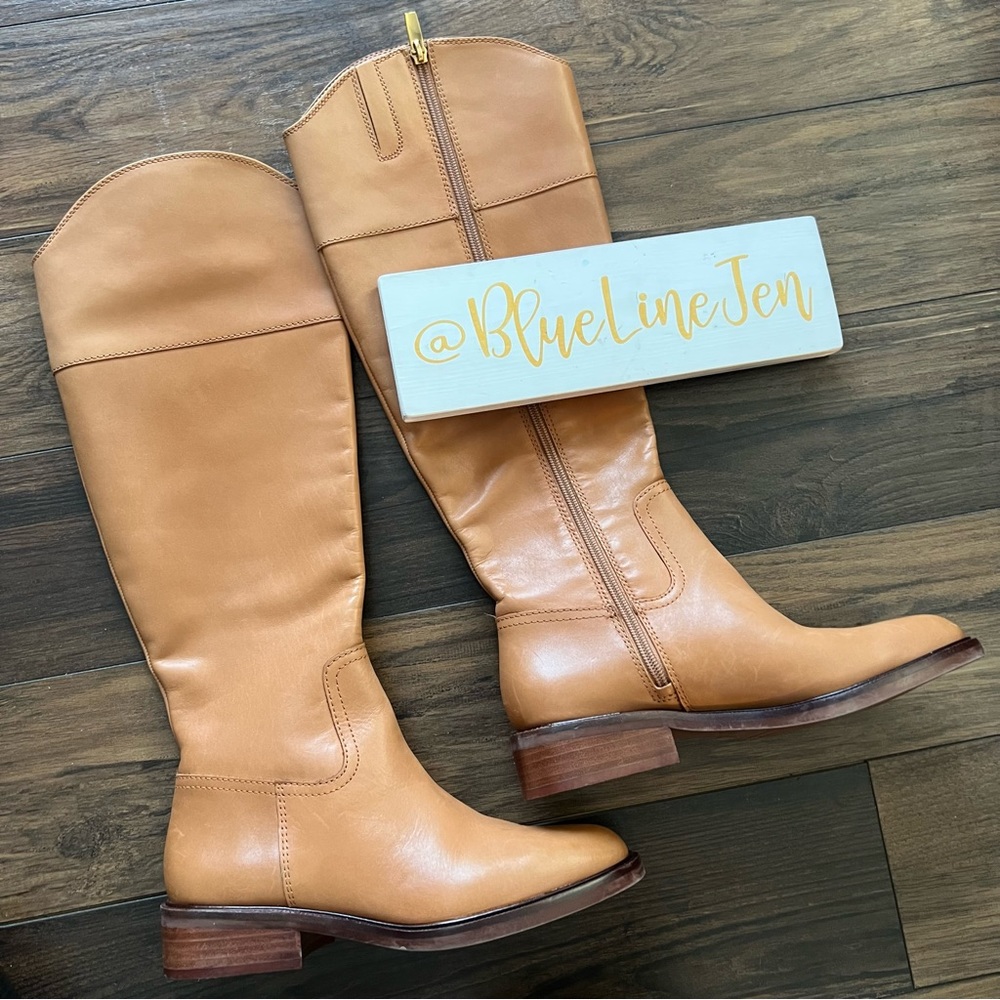 Vince Camuto Alfella Tall Leather Boots NWOT